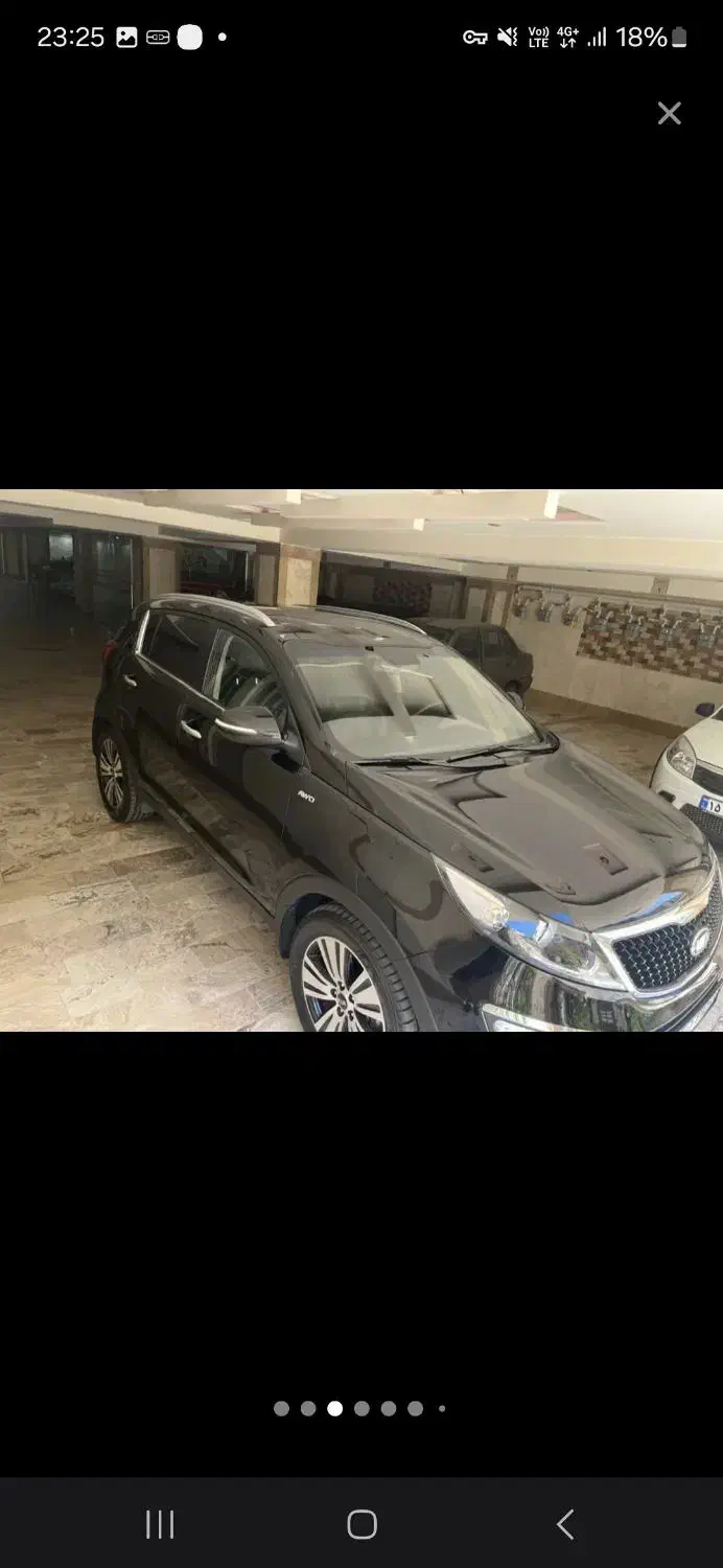 کیا اسپورتیج 4 سیلندر فول 2400cc - 2015