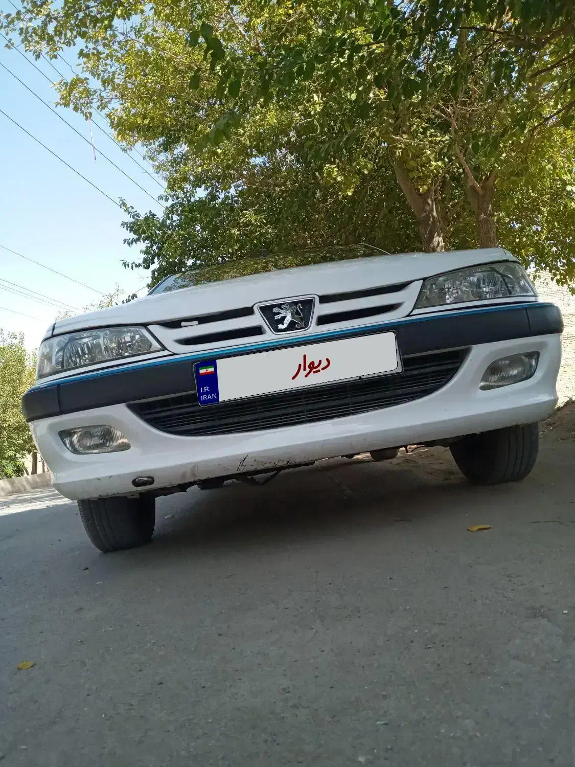 پژو پارس دوگانه سوز - 1386