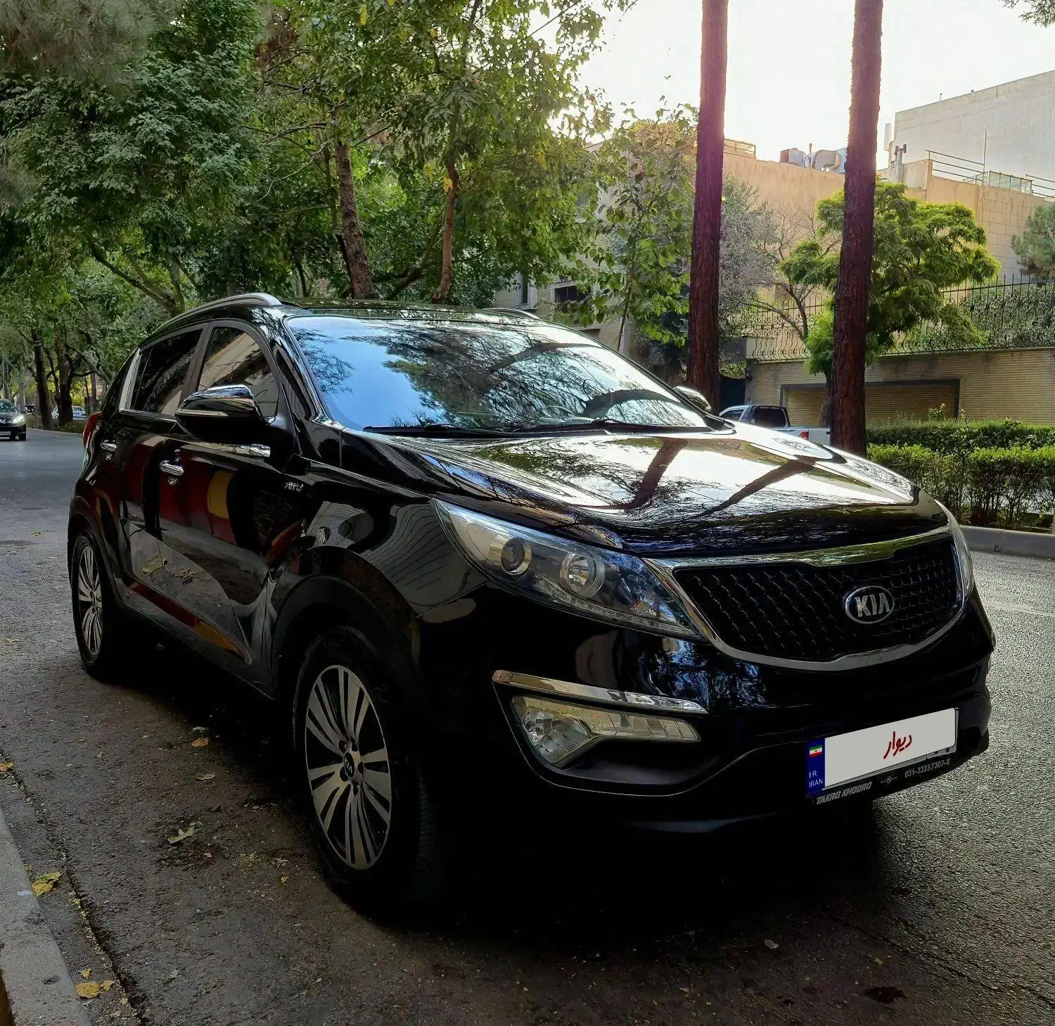 کیا اسپورتیج 4 سیلندر فول 2400cc - 2014