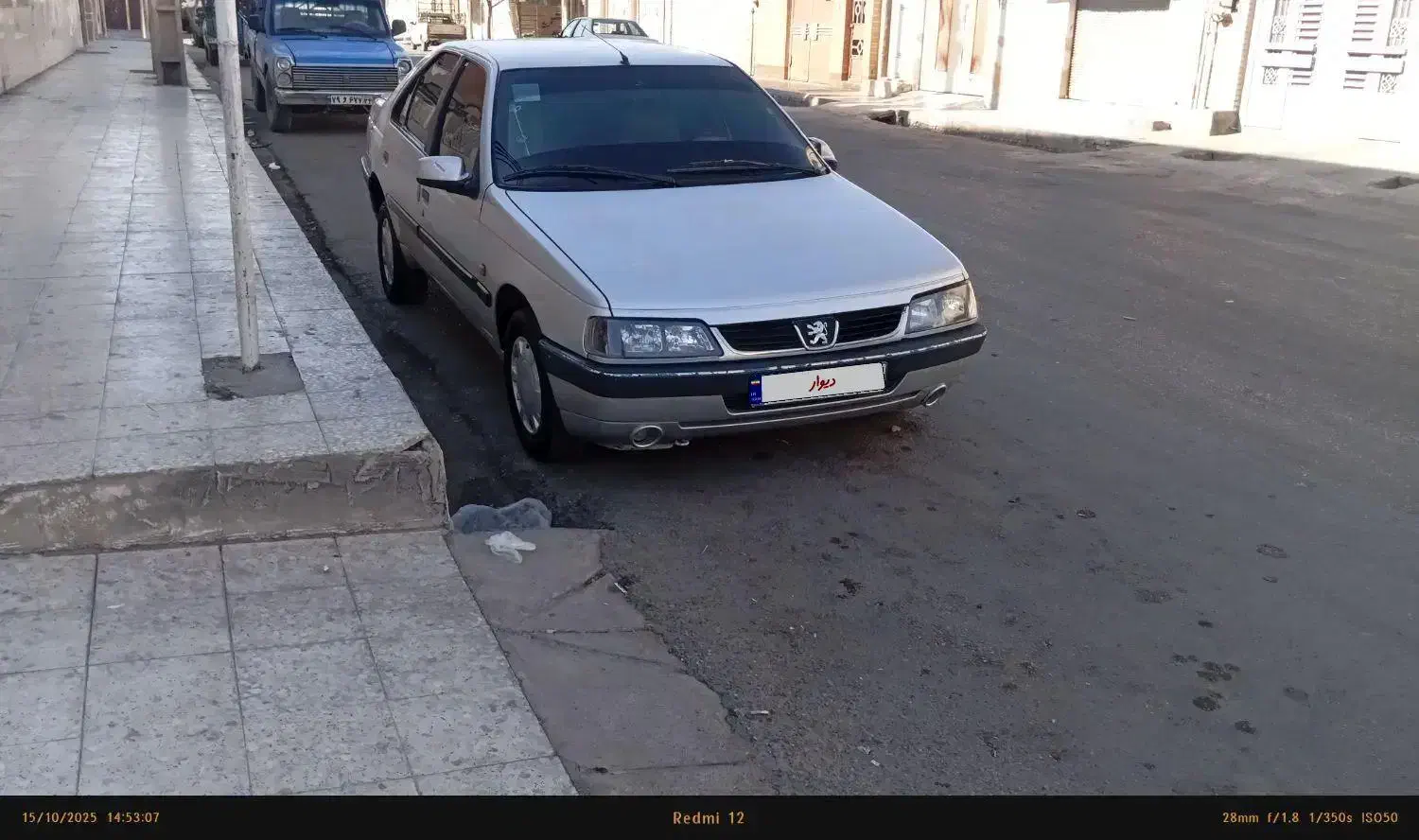 پژو 405 SLX بنزینی  XU7 - 1389