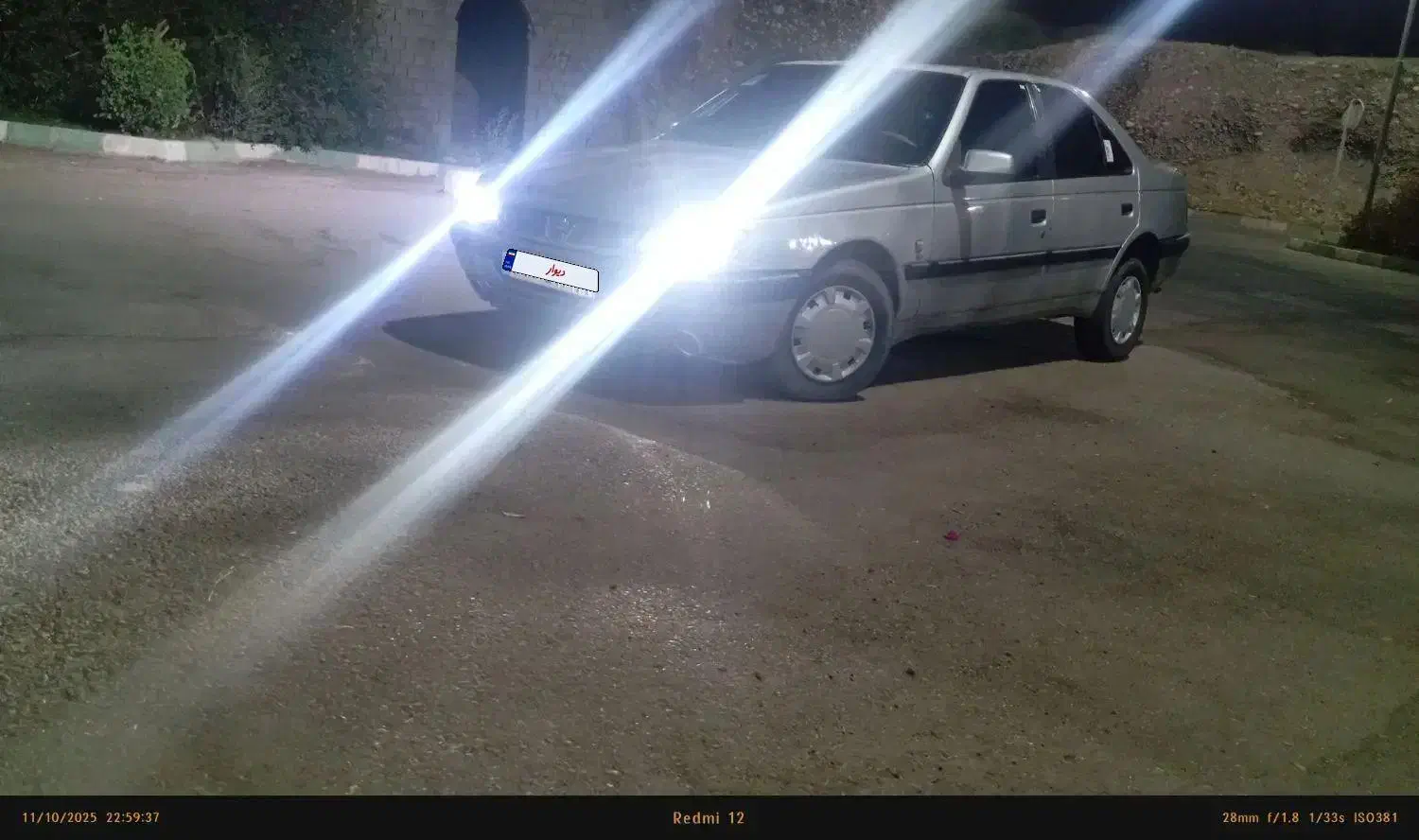 پژو 405 SLX بنزینی  XU7 - 1389
