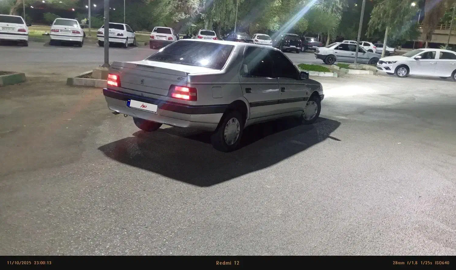 پژو 405 SLX بنزینی  XU7 - 1389