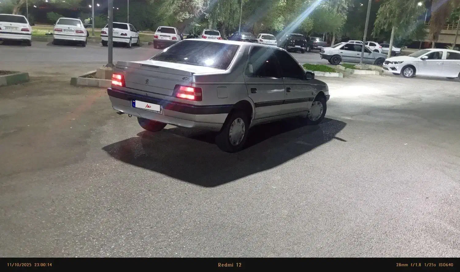 پژو 405 SLX بنزینی  XU7 - 1389