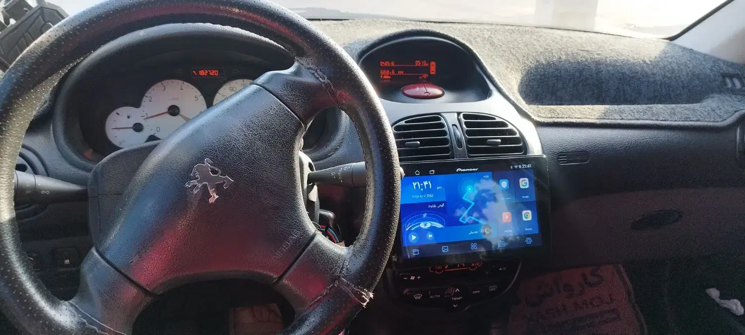 پژو ۲۰۶ صندوق دار v8 - 1395