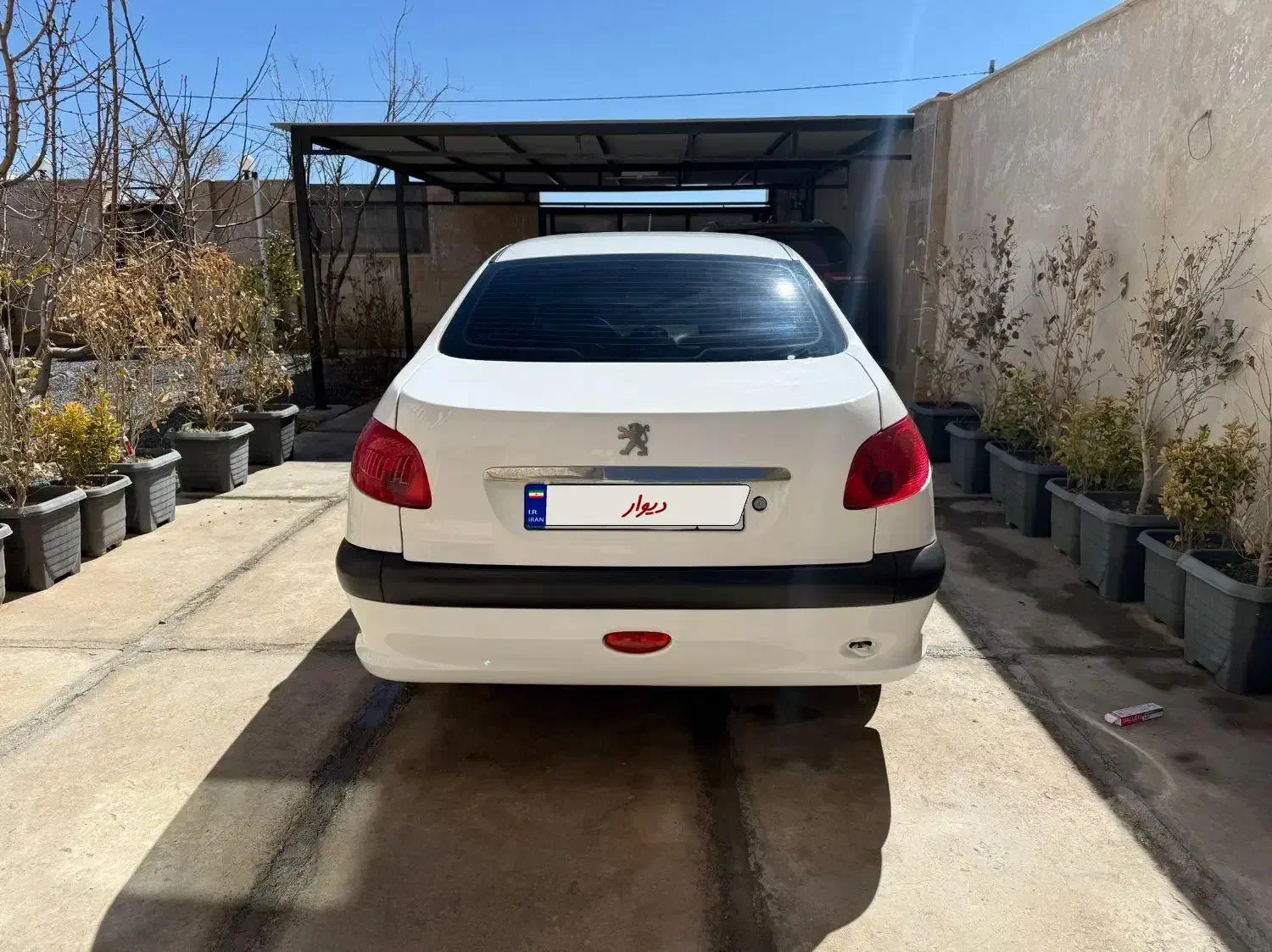 پژو ۲۰۶ صندوق دار v8 - 1391