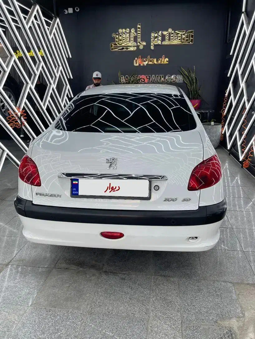 پژو ۲۰۶ صندوق دار v8 - 1397
