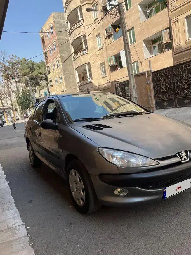 پژو ۲۰۶ صندوق دار v8 - 1386