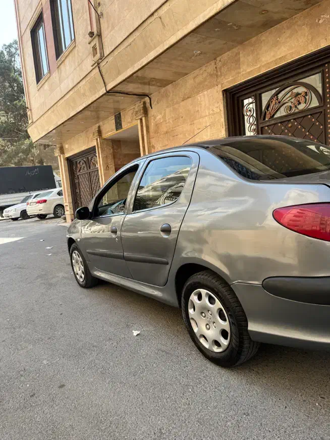 پژو ۲۰۶ صندوق دار v8 - 1386