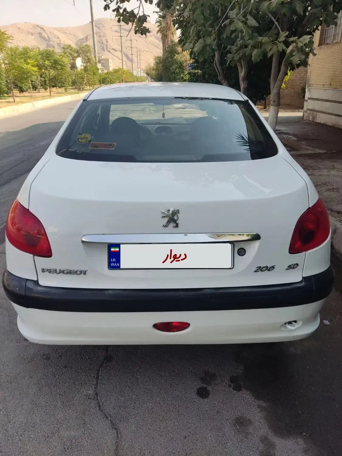 پژو ۲۰۶ صندوق دار v1 - 1387