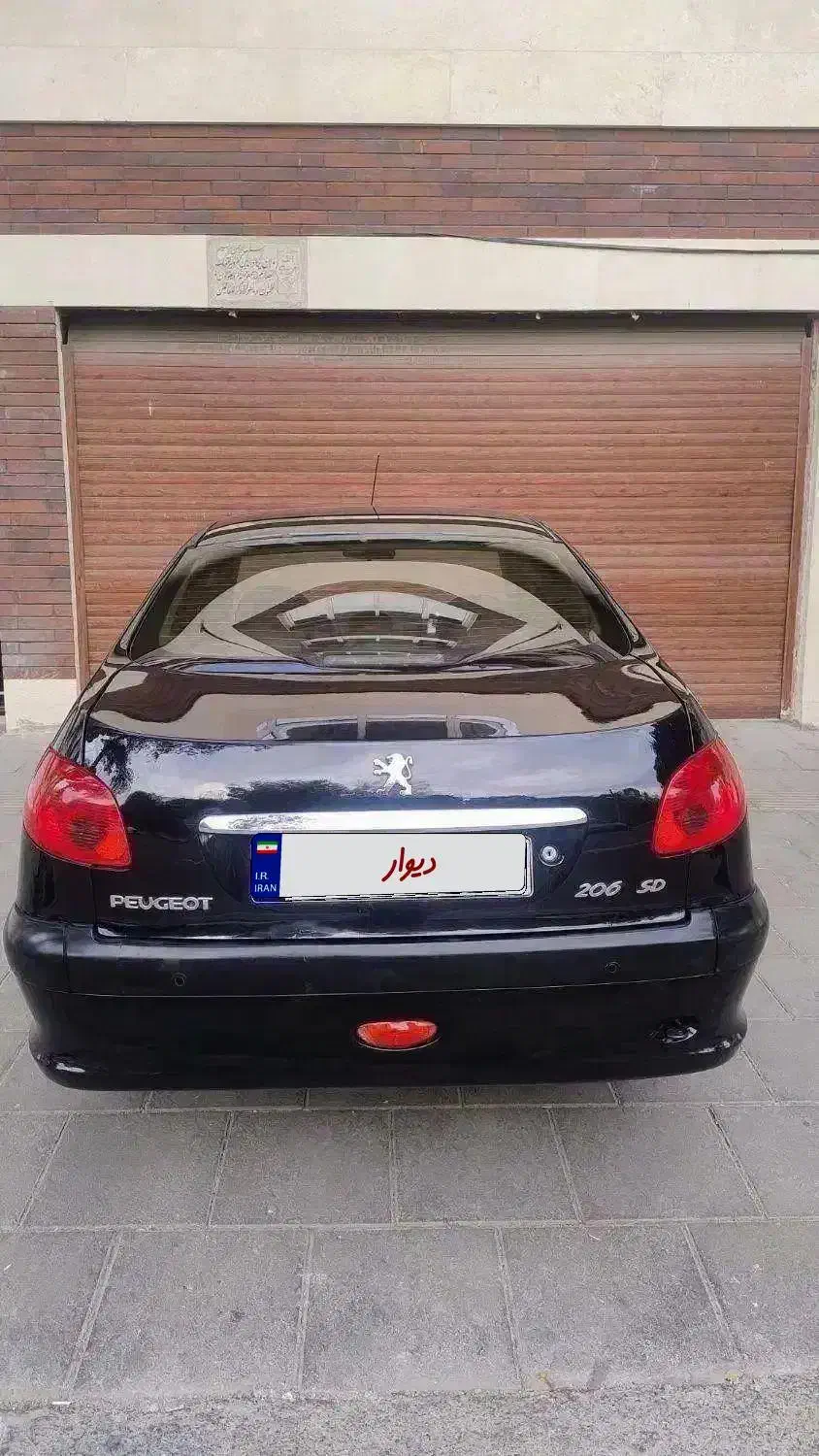 پژو ۲۰۶ صندوق دار v8 - 1396