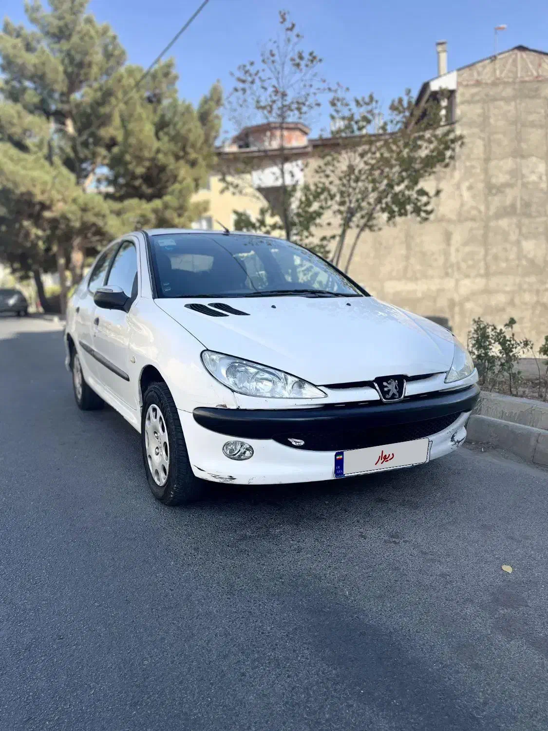 پژو ۲۰۶ صندوق دار v8 - 1388