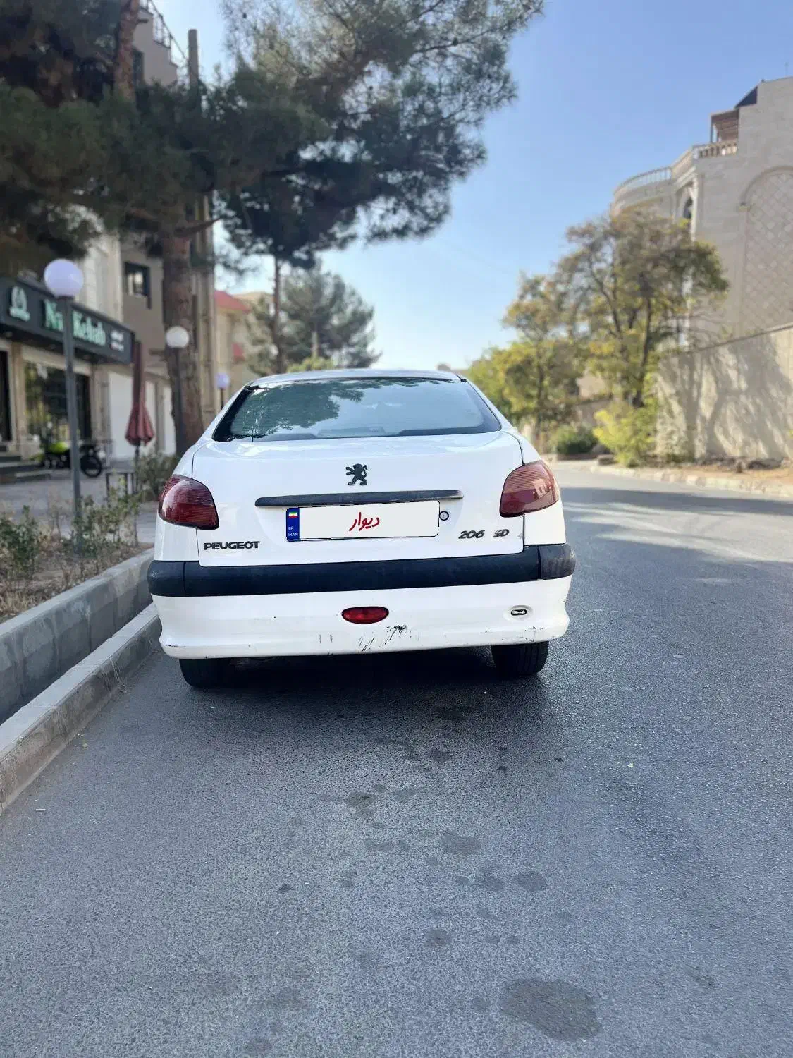 پژو ۲۰۶ صندوق دار v8 - 1388