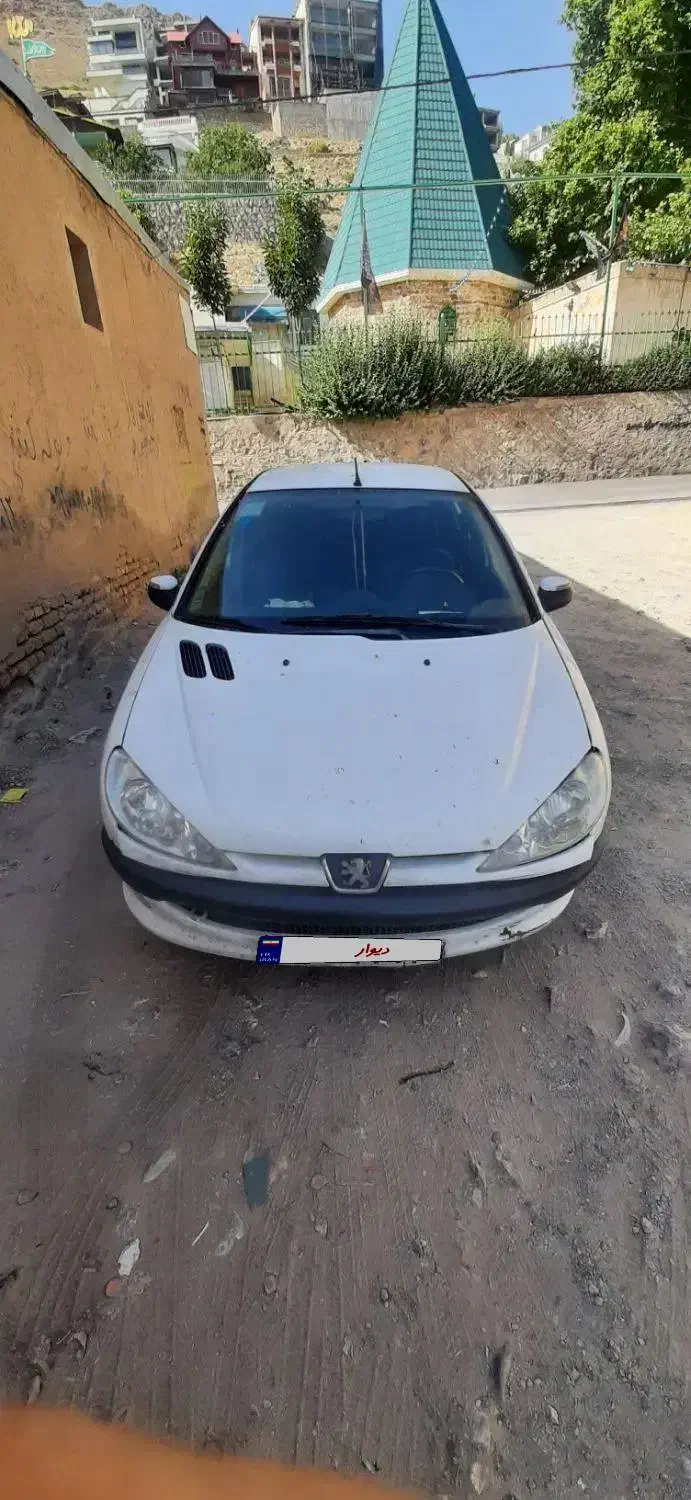 پژو ۲۰۶ صندوق دار v8 - 1388
