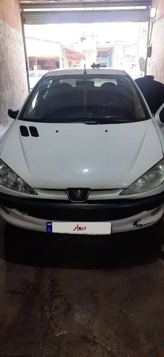 پژو ۲۰۶ صندوق دار v8 - 1388