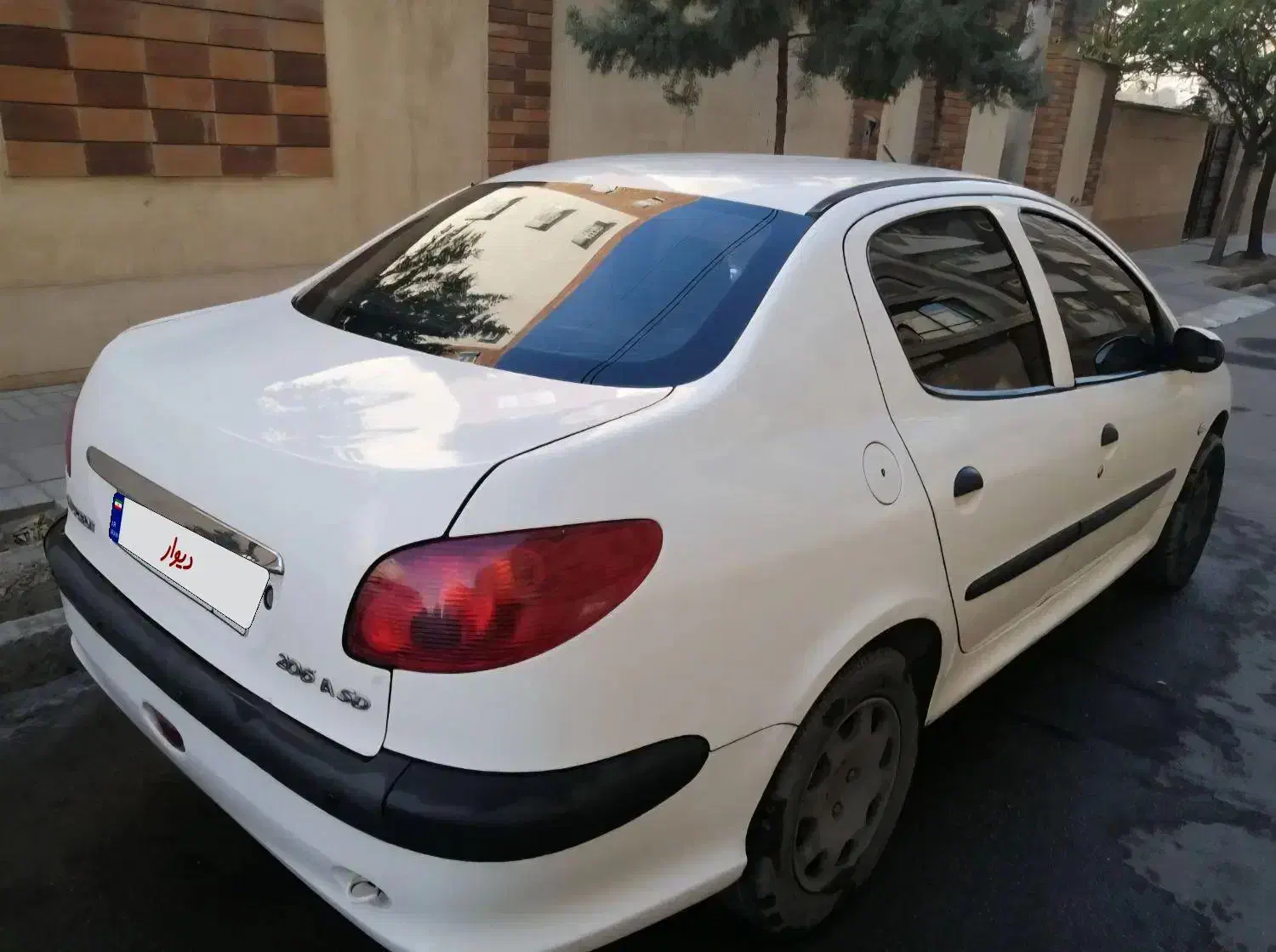 پژو ۲۰۶ صندوق دار v9 - 1387