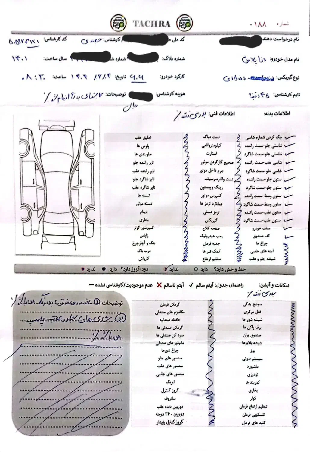 دنا پلاس توربو 6 دنده - 1401