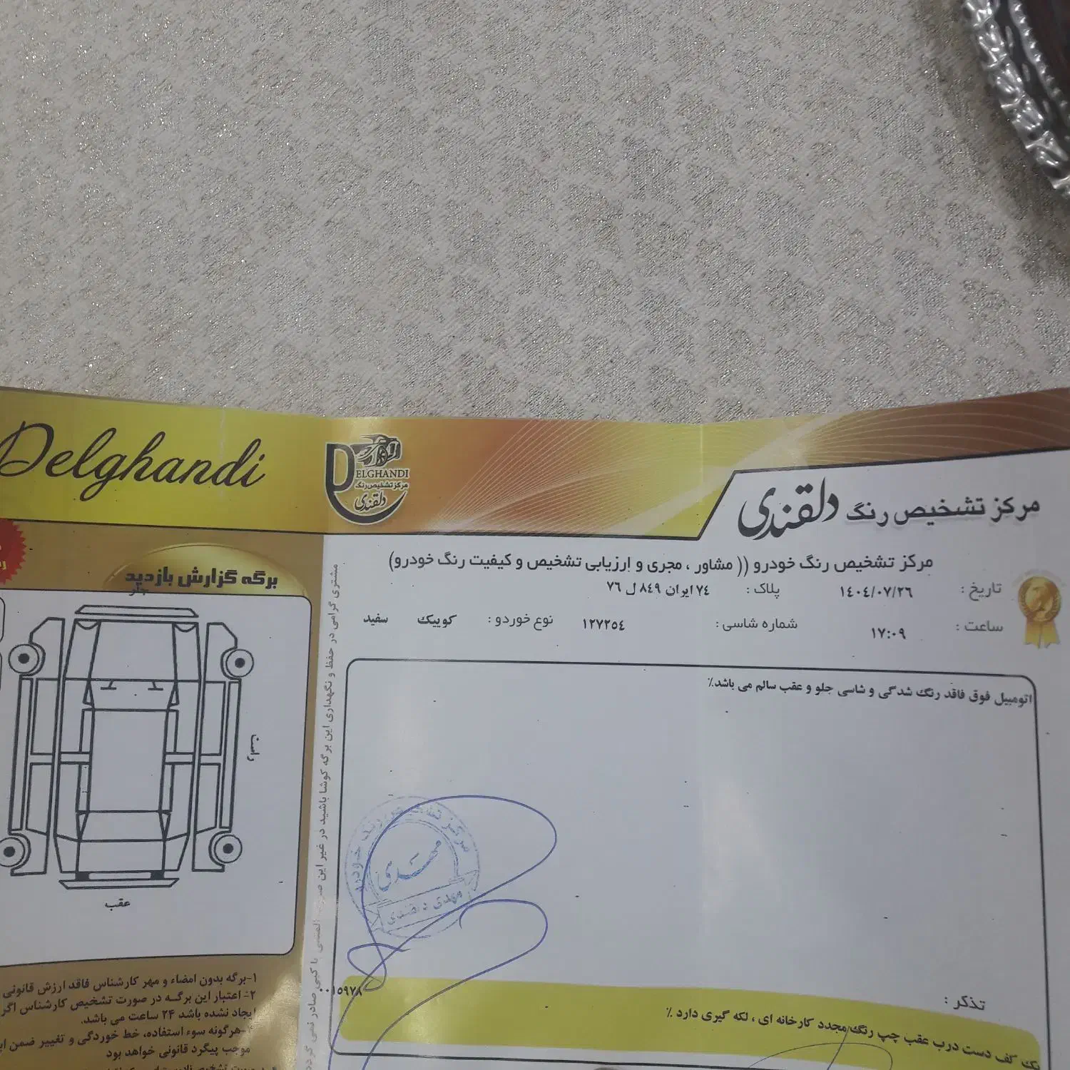 کوییک معمولی دنده‌ای - 1401