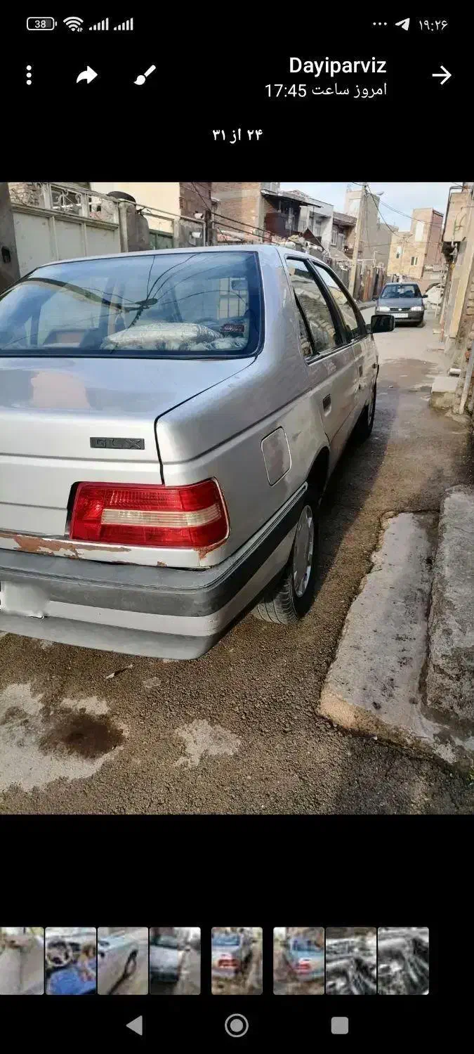 پژو 405 GLX - دوگانه سوز - 1389