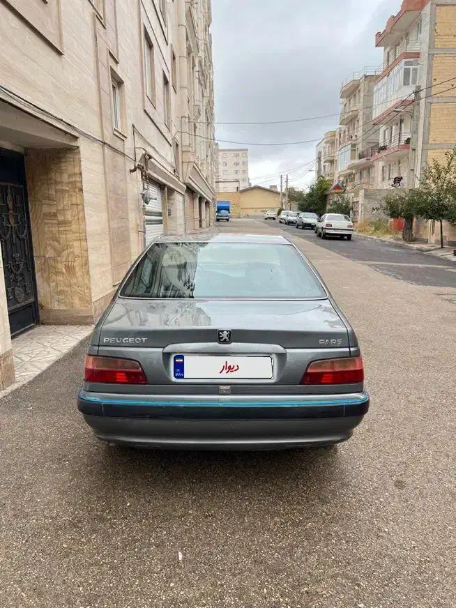 پژو پارس دوگانه سوز - 1387
