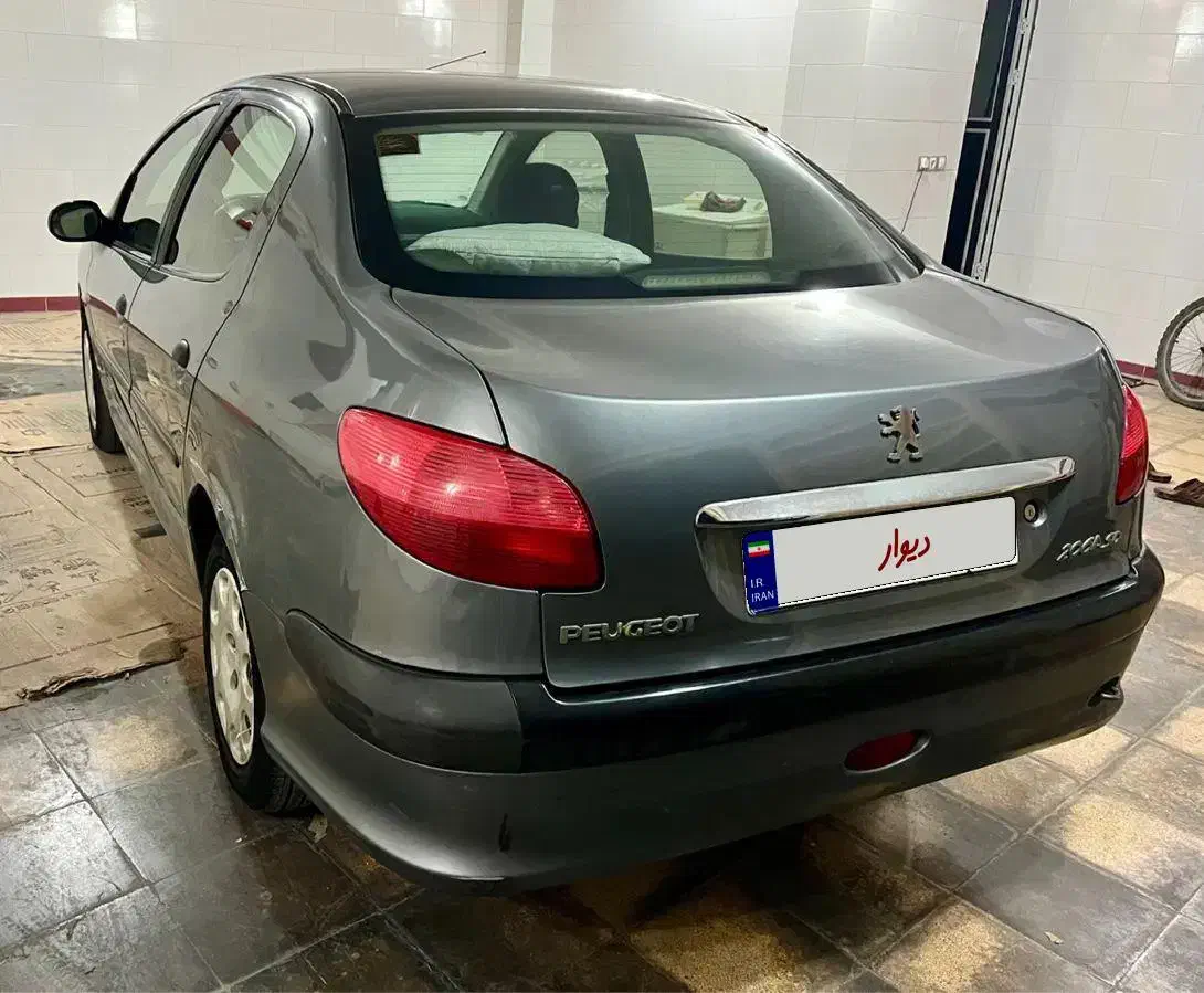 پژو ۲۰۶ صندوق دار v20 - 1387