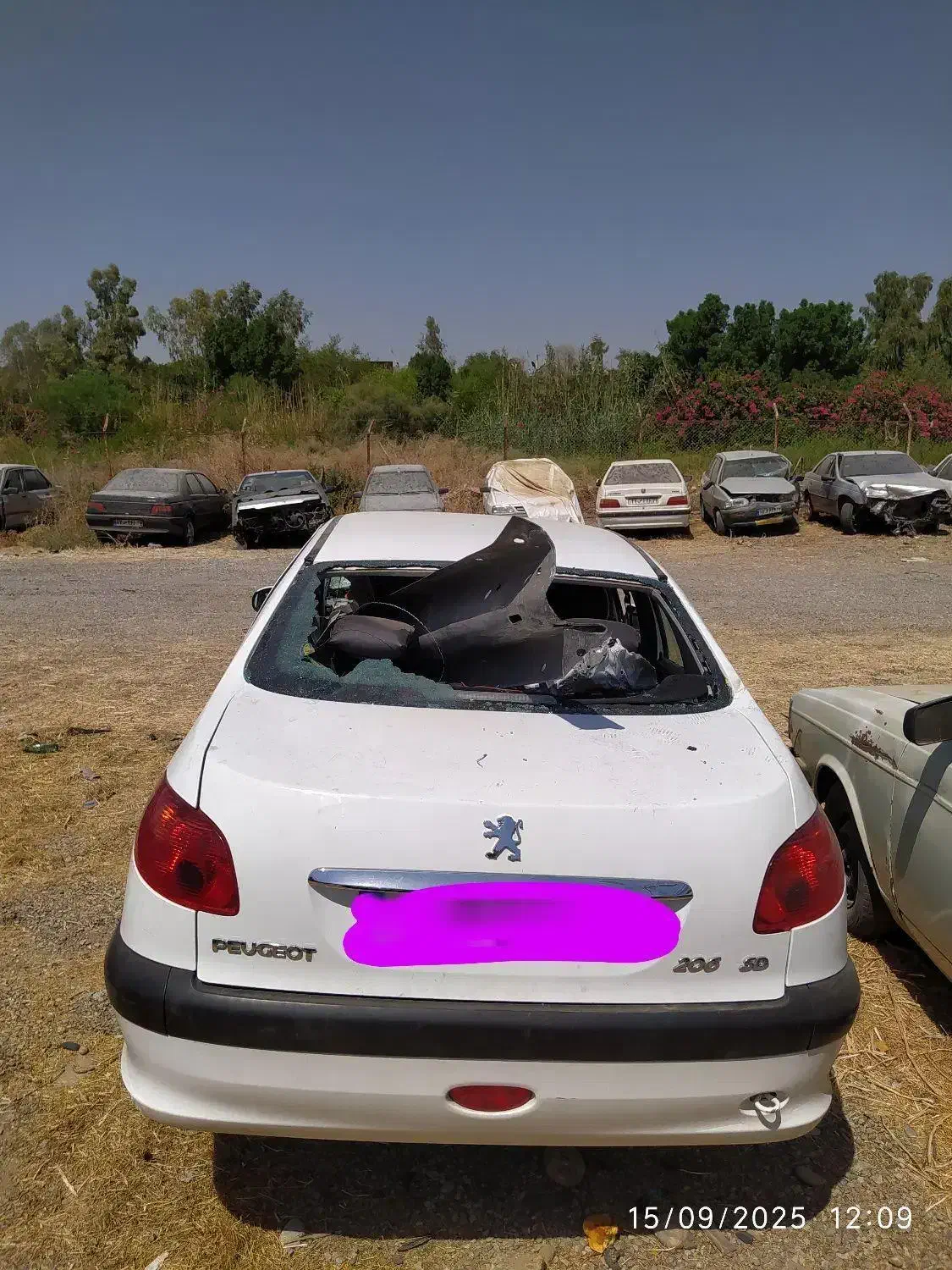 پژو ۲۰۶ صندوق دار v8 - 1398
