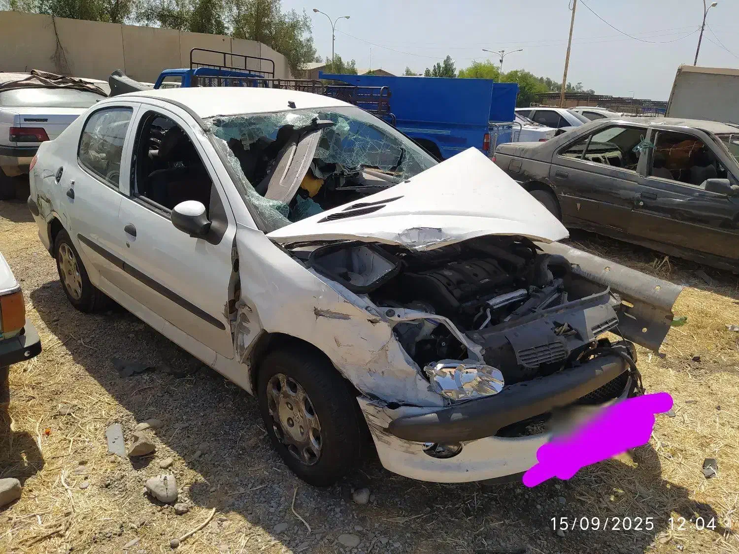 پژو ۲۰۶ صندوق دار v8 - 1398