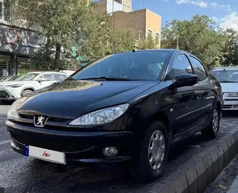 پژو ۲۰۶ صندوق دار v8 - 1387