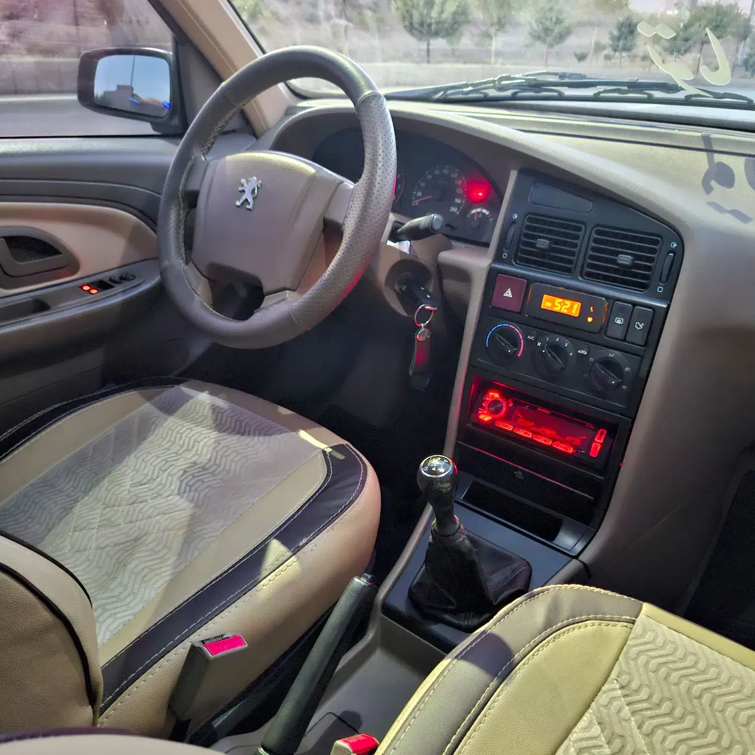 پژو 405 SLX بنزینی  XU7 - 1389
