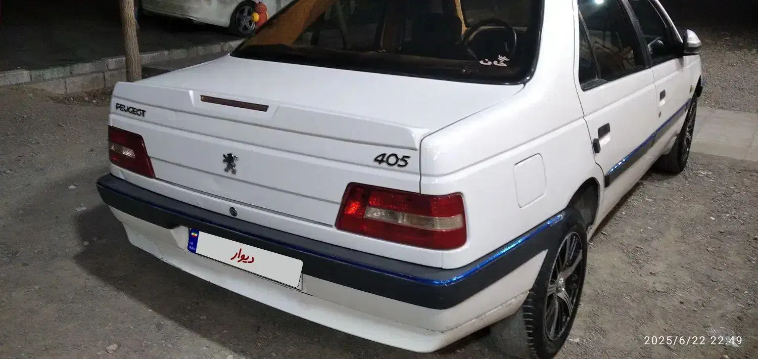 پژو 405 SLX بنزینی  XU7 - 1390