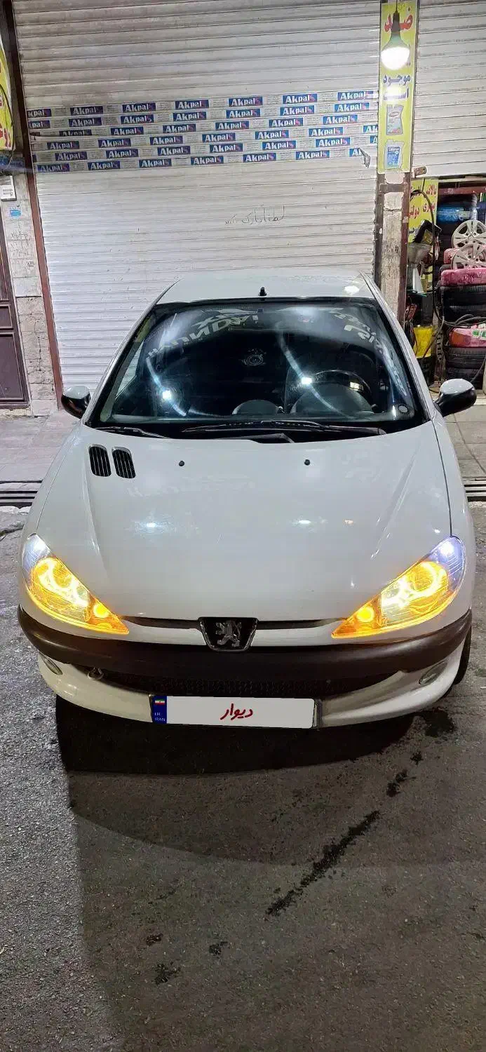 پژو ۲۰۶ صندوق دار v8 - 1389