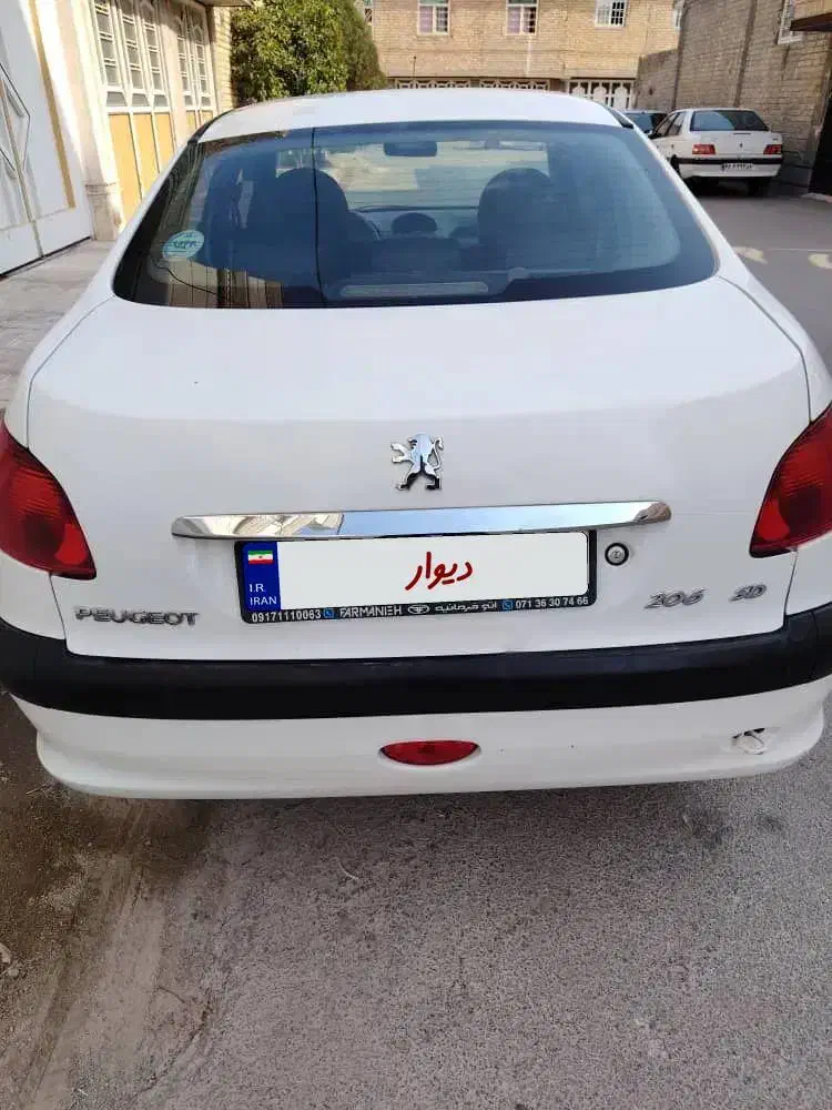 خودرو پژو، ۲۰۶ صندوق دار آگهی ann_20792087