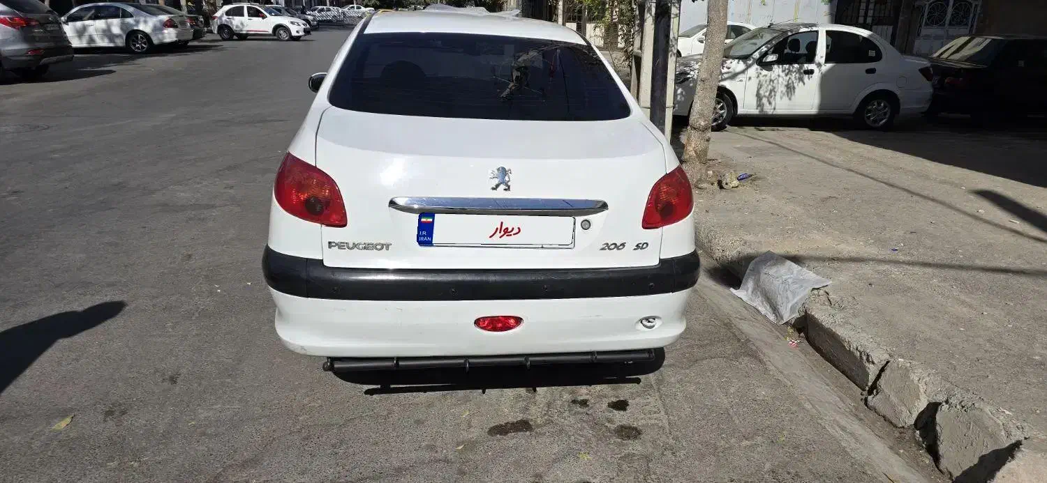 پژو ۲۰۶ صندوق دار v9 - 1390