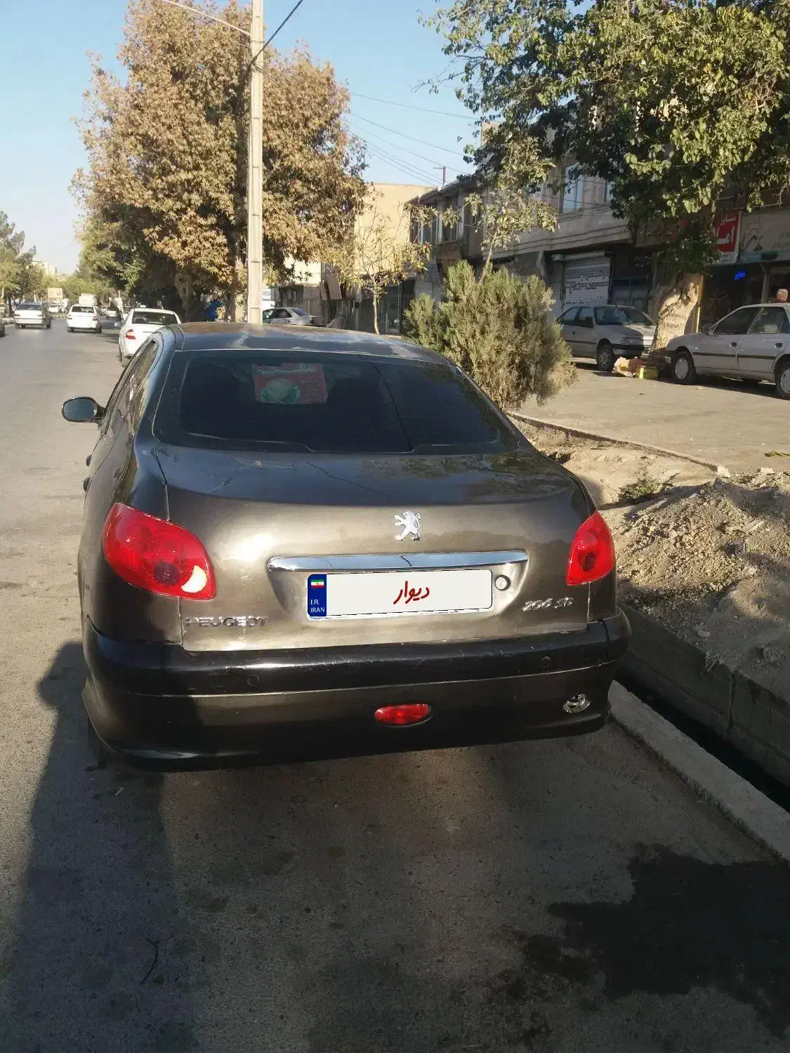 پژو ۲۰۶ صندوق دار v8 - 1386