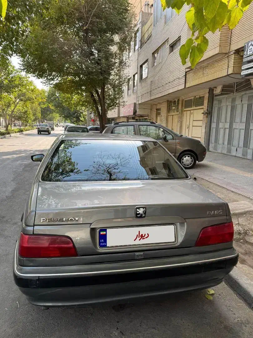 پژو پارس دوگانه سوز - 1387