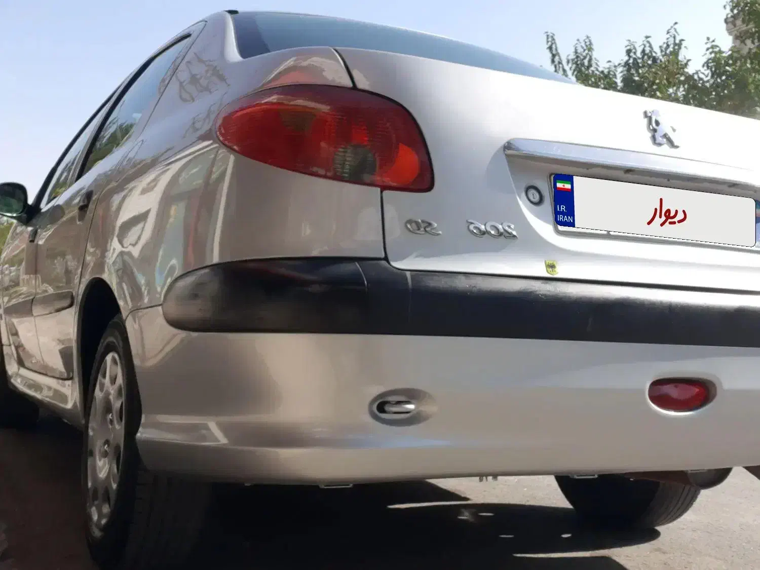 پژو ۲۰۶ صندوق دار v6 - 1388