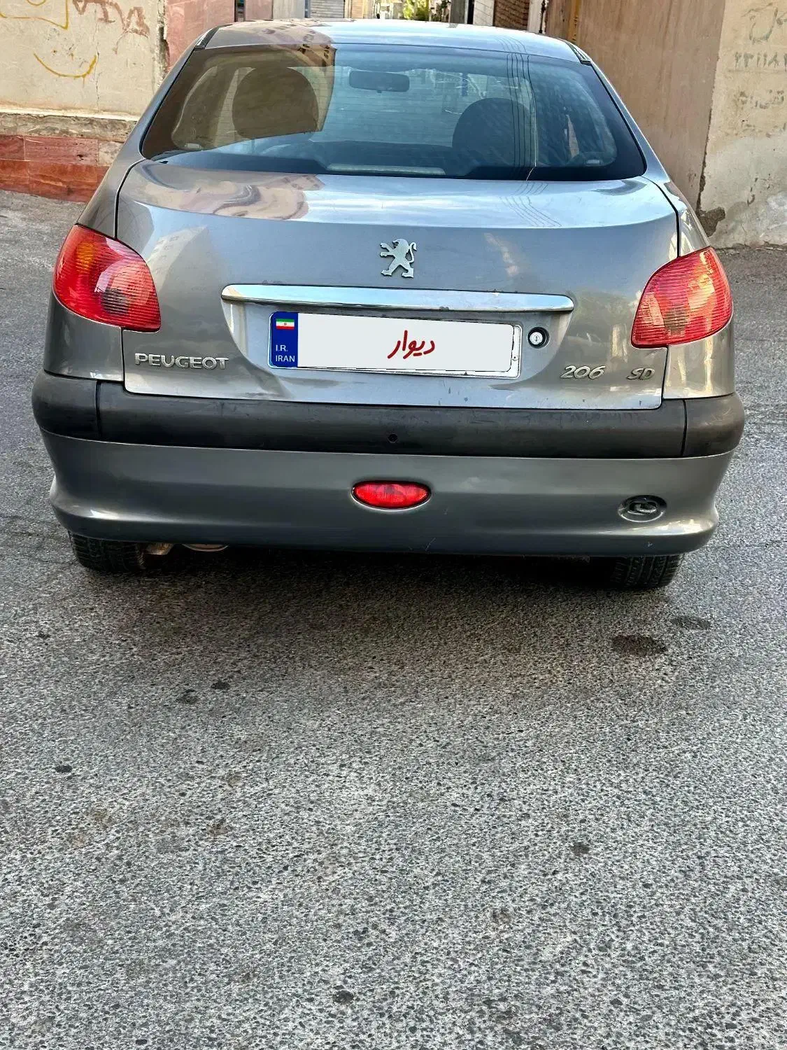 پژو ۲۰۶ صندوق دار v20 - 1387
