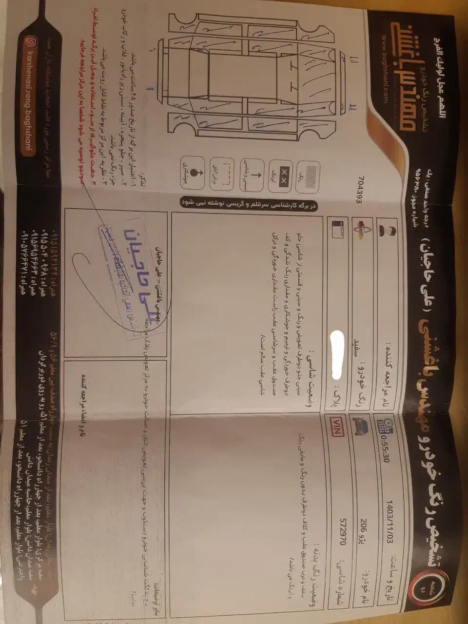 پژو 206 تیپ 3 - 1391