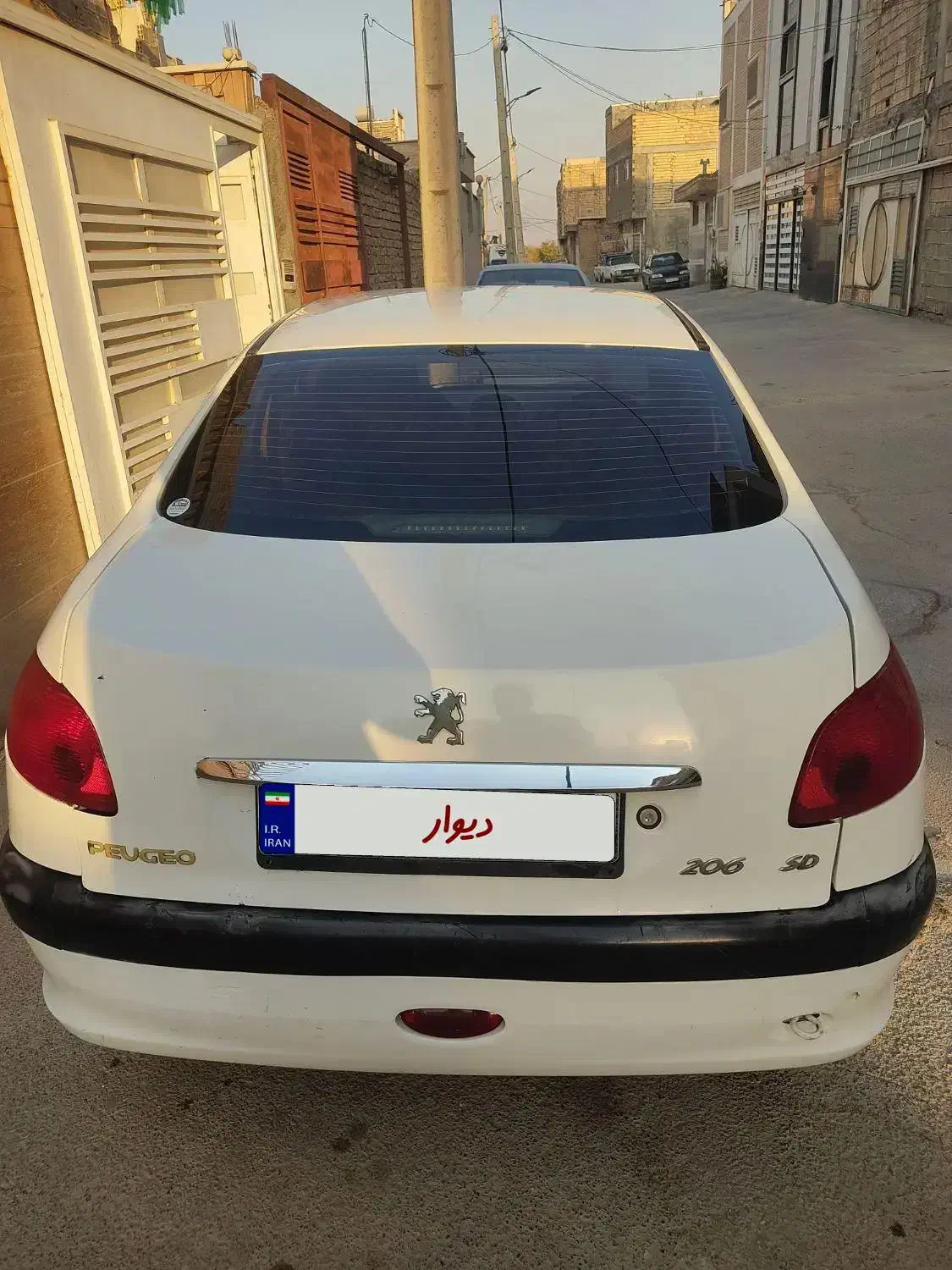 پژو ۲۰۶ صندوق دار v1 - 1388