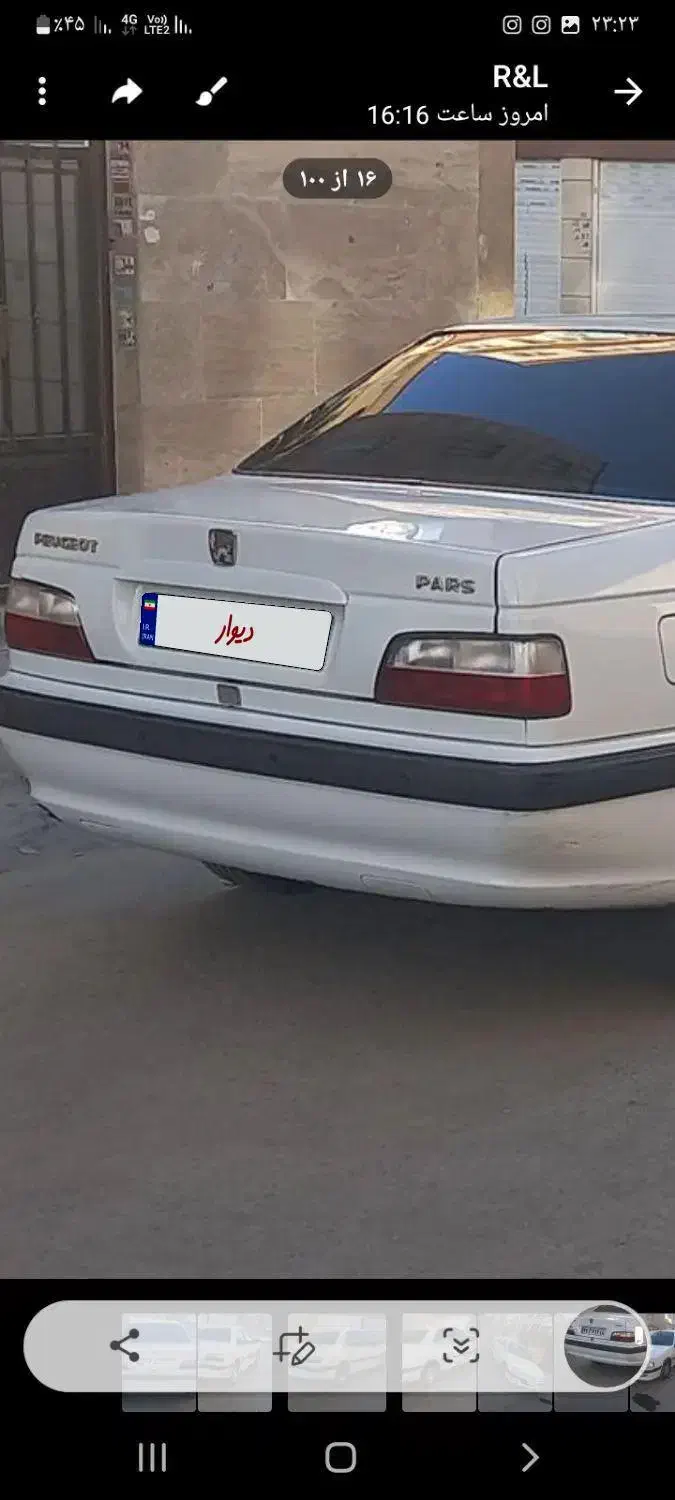 پژو پارس سال - 1393