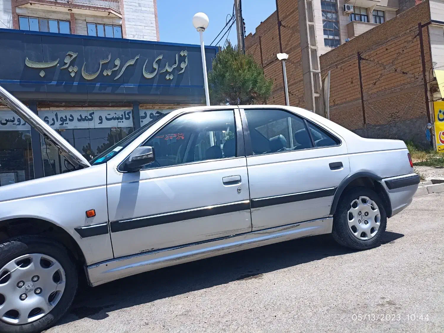 پژو پارس دوگانه سوز - 1386