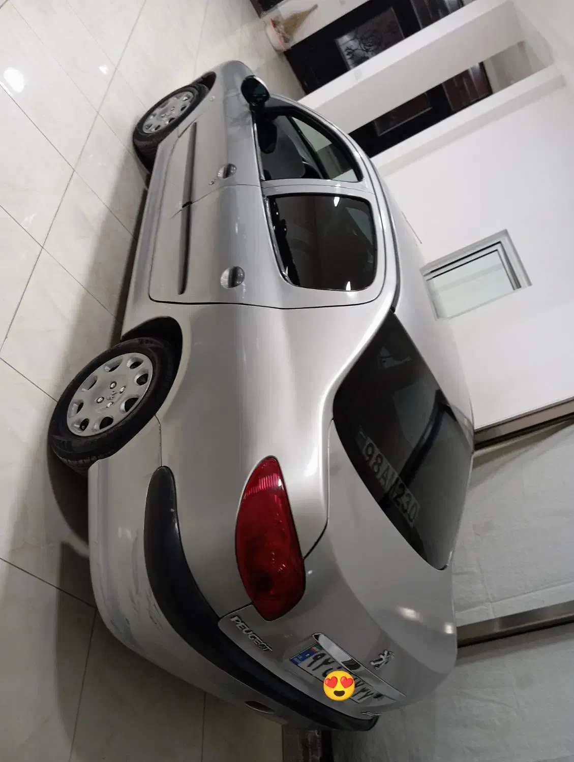 پژو ۲۰۶ صندوق دار v8 - 1385
