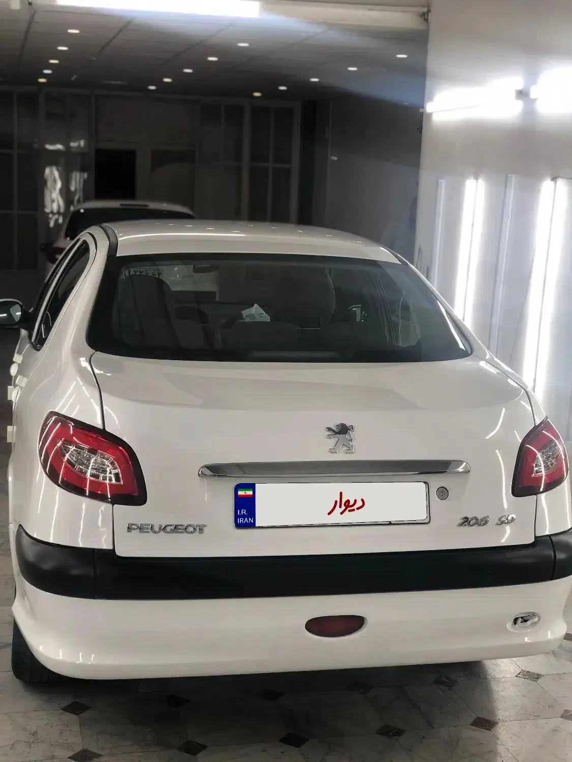پژو ۲۰۶ صندوق دار v8 - 1395