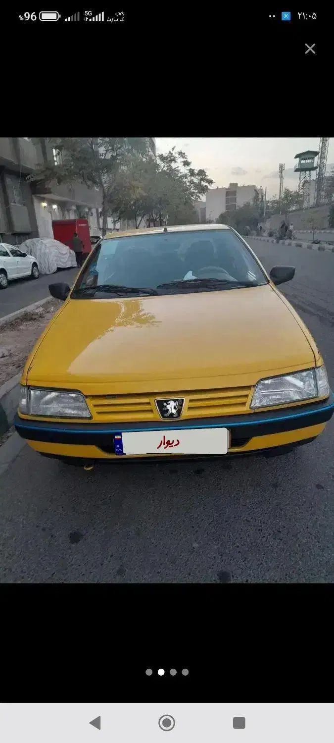 پژو 405 GLX - دوگانه سوز - 1401
