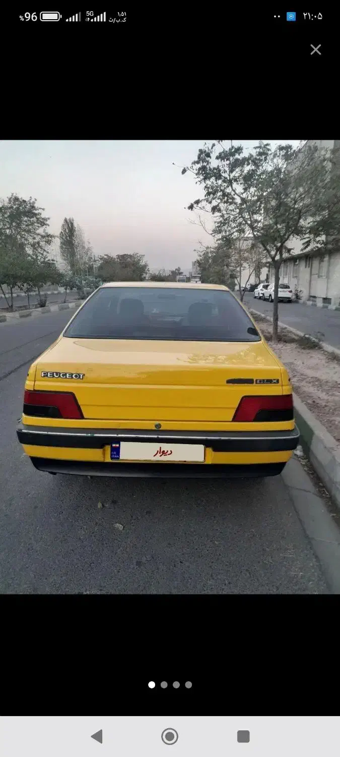 پژو 405 GLX - دوگانه سوز - 1401