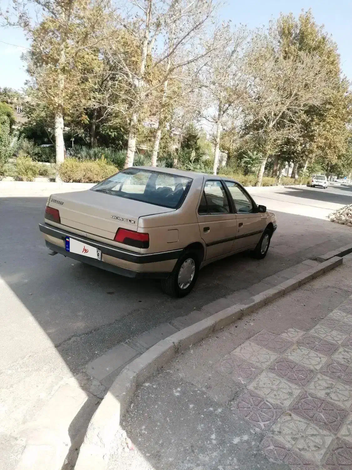 پژو 405 GLX - دوگانه سوز - 1383