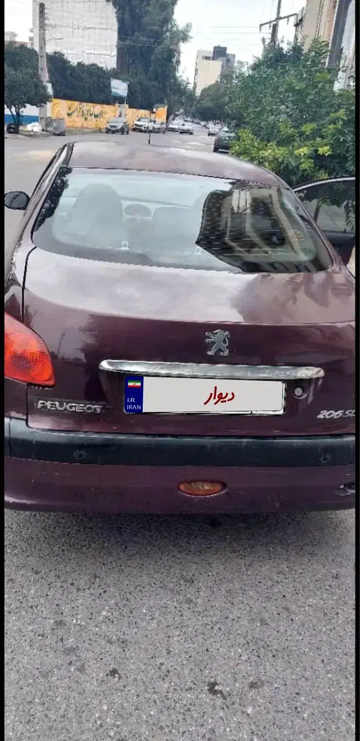خودرو پژو، ۲۰۶ صندوق دار آگهی ann_20799623