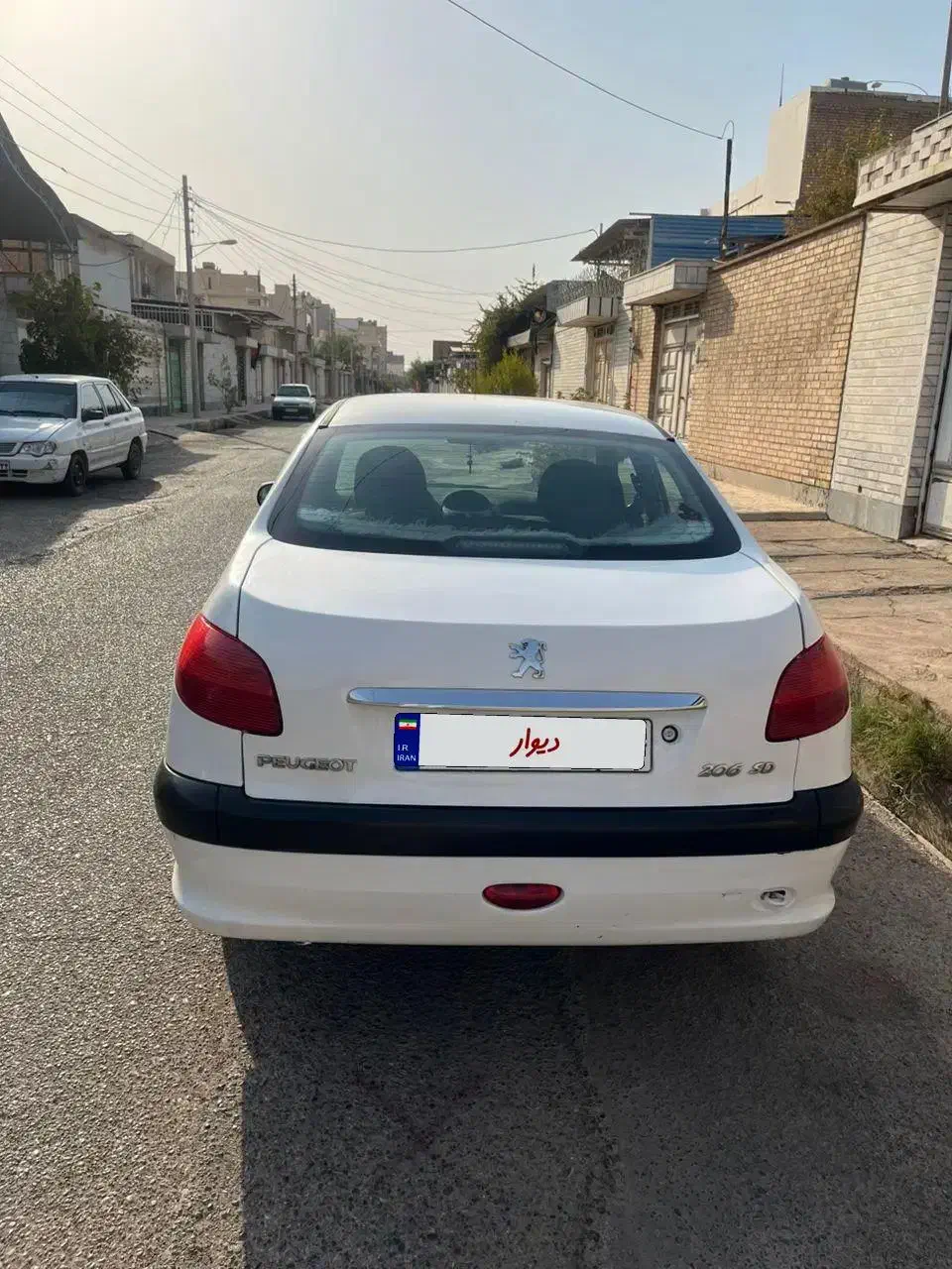 پژو ۲۰۶ صندوق دار v8 - 1390