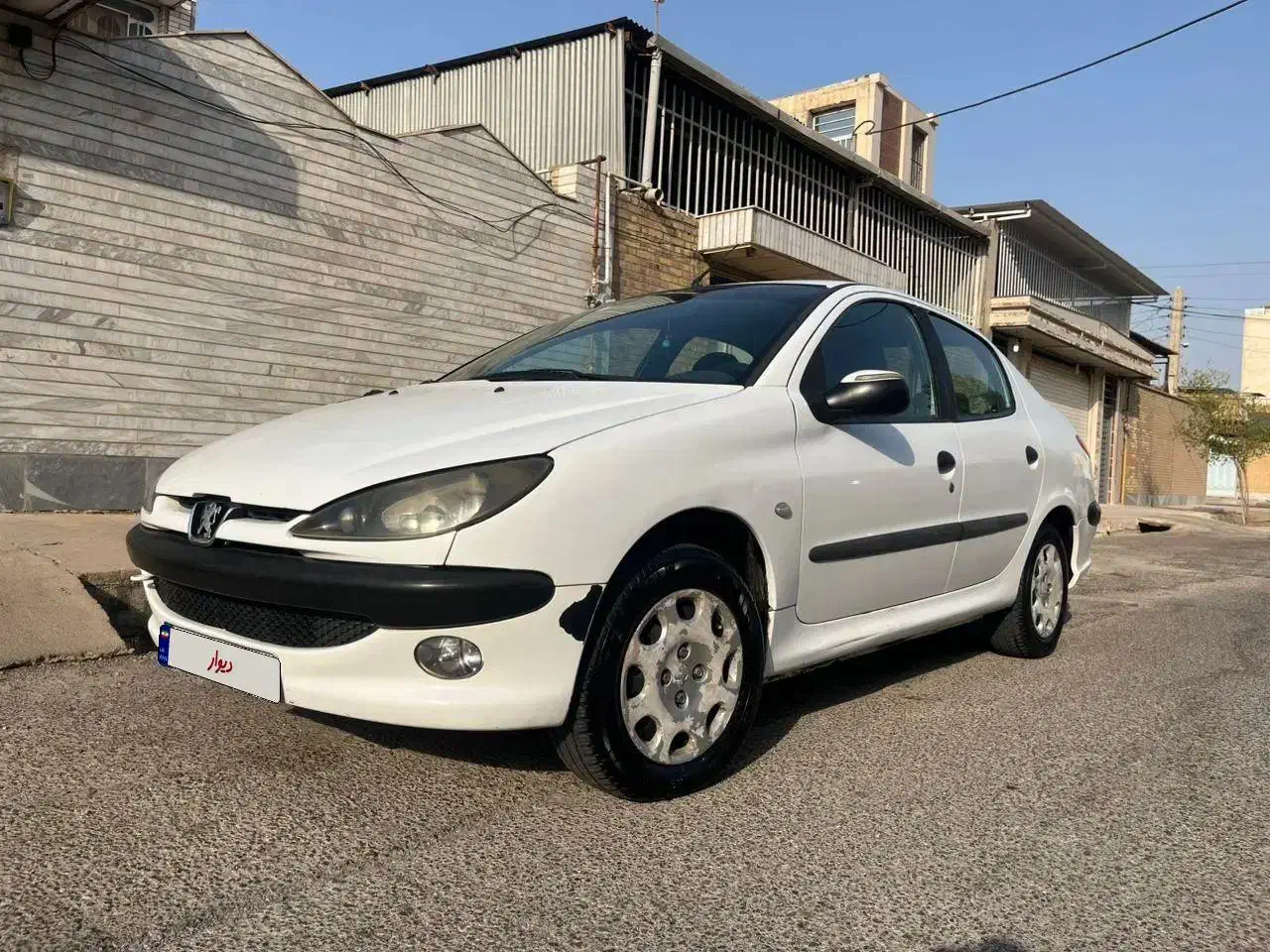 پژو ۲۰۶ صندوق دار v8 - 1390