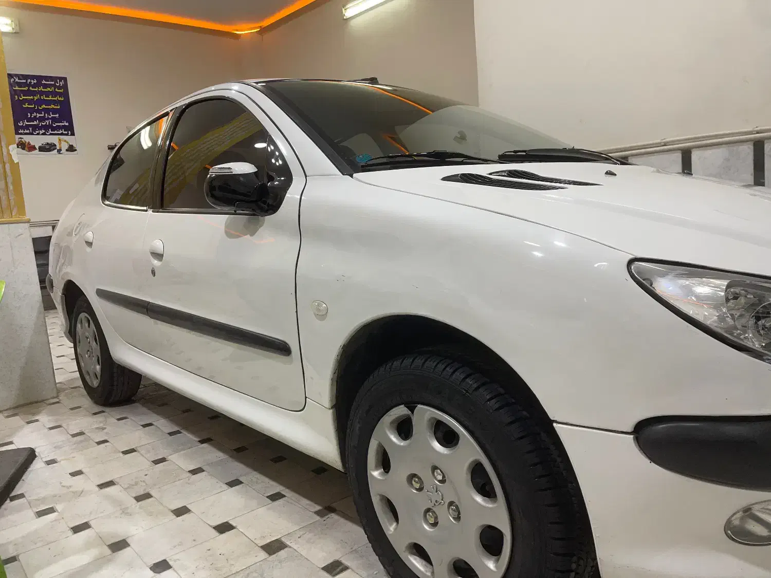 پژو ۲۰۶ صندوق دار v8 - 1395