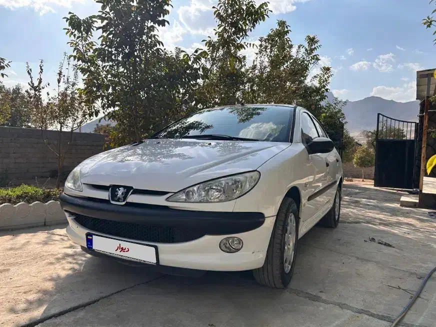 پژو ۲۰۶ صندوق دار v8 - 1398